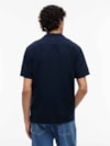 Camisa Manga Curta em Mix de Linho Regular Fit