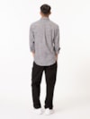 Camisa Manga Longa Regular com Logo Bordado