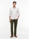 Camisa Oxford Ithaca Listrada Regular Fit