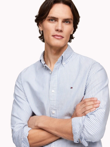 Camisa Oxford Ithaca Stripe