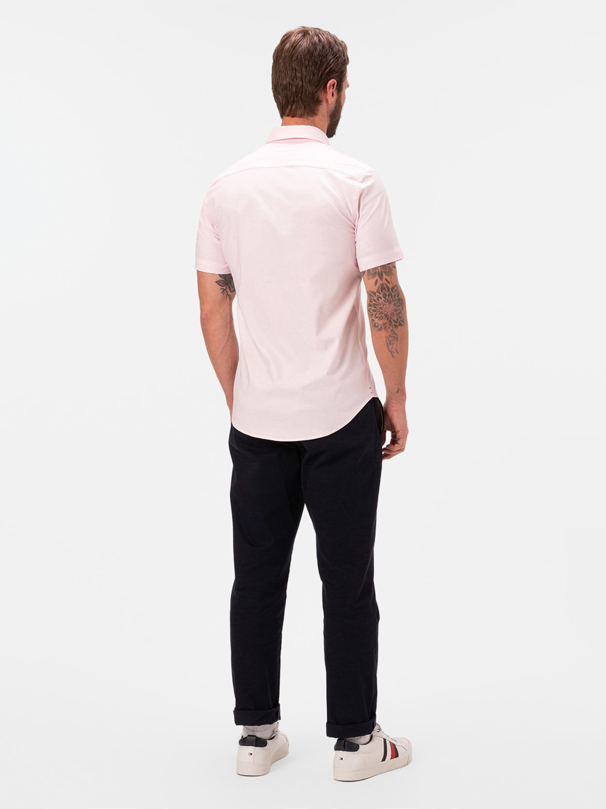 Camisa Oxford Light Manga Curta
