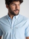Camisa Oxford Light Manga Curta