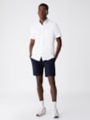 Camisa Oxford Light Manga Curta