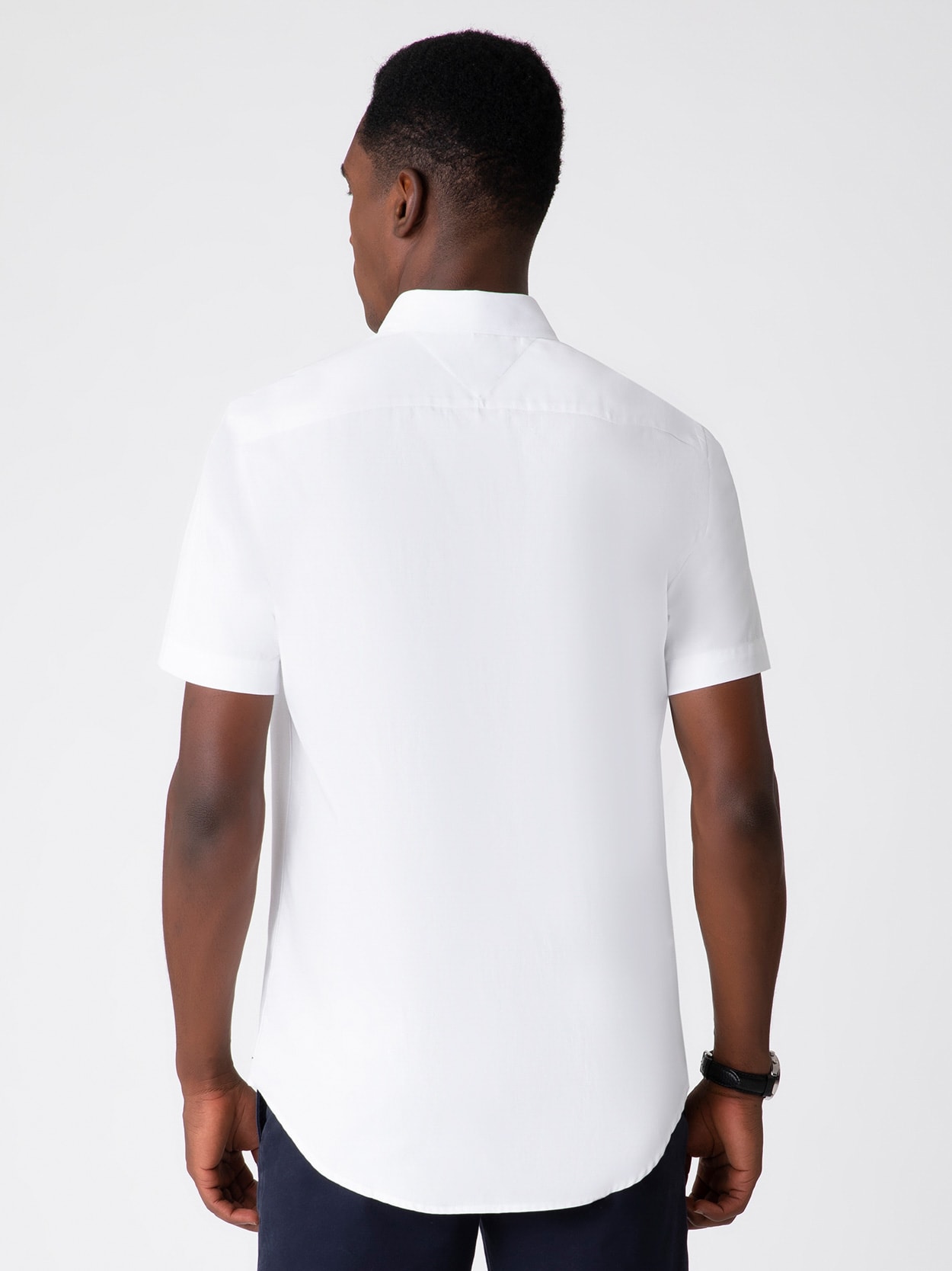 Camisa Oxford Light Manga Curta