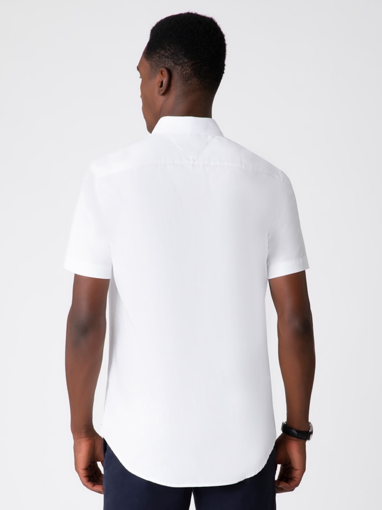 Camisa Oxford Light Manga Curta
