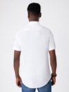 Camisa Oxford Manga Curta