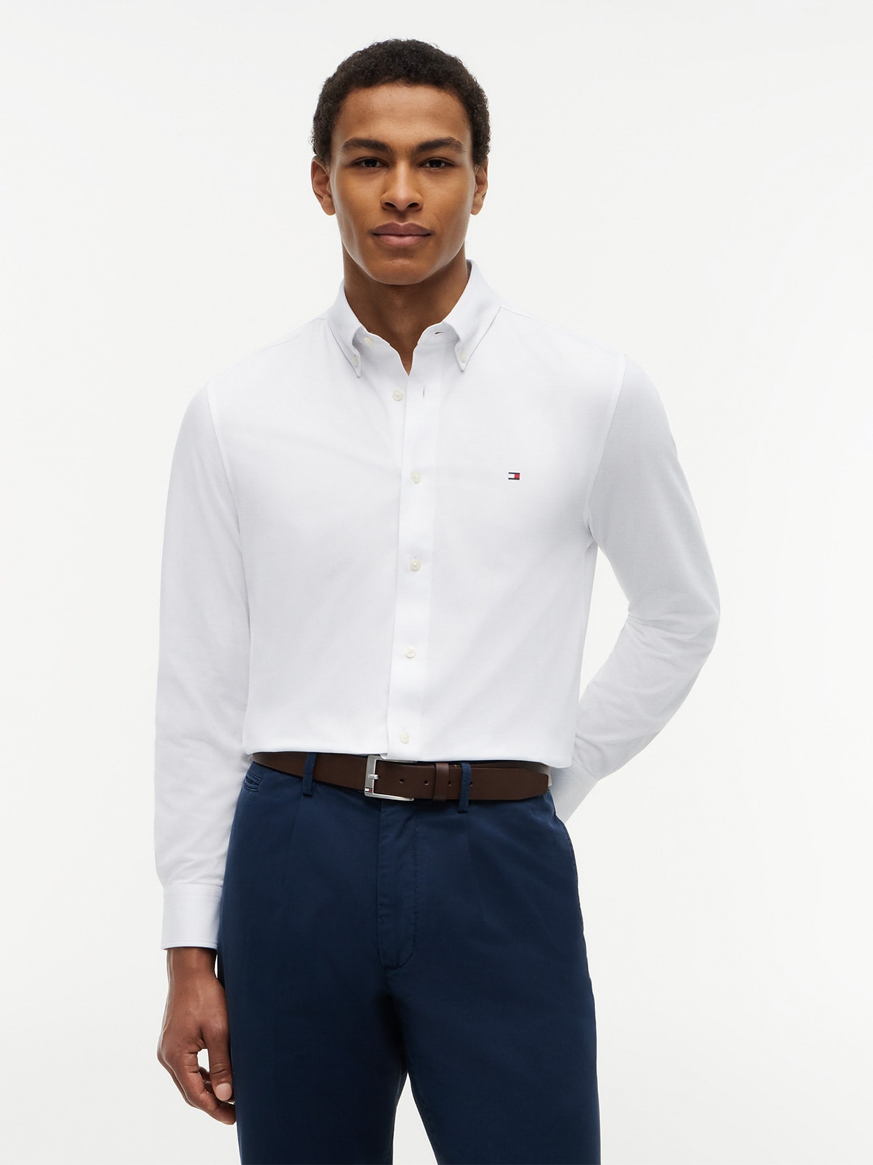 Camisa Oxford Piquê Performance