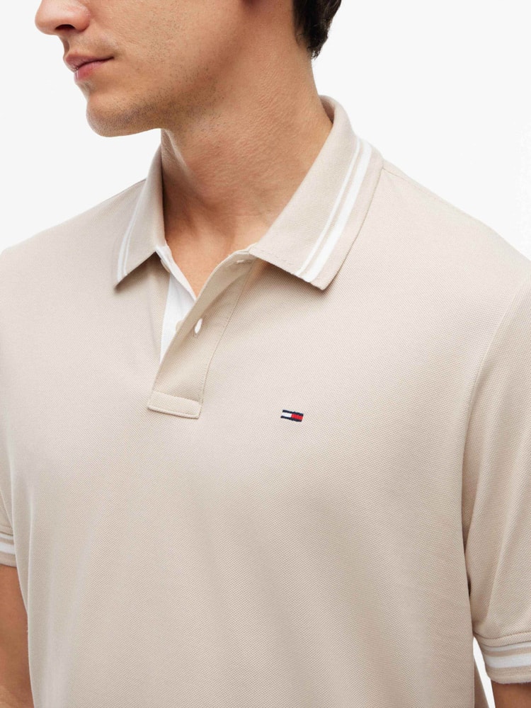 Camisa Polo Flag com Detalhes Bordados