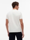 Camisa Polo Piqué Estampa no Peito Regular
