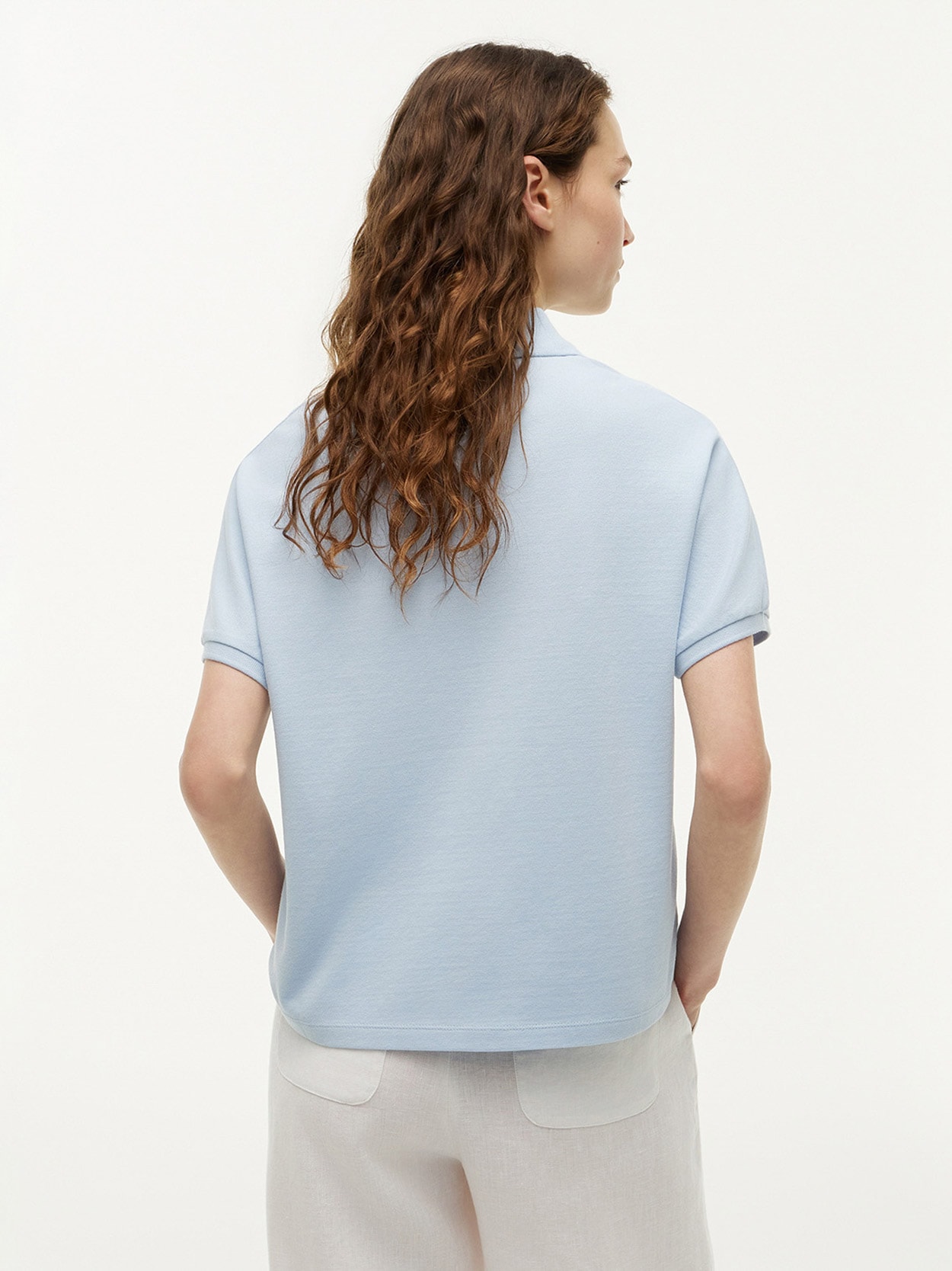 Camisa Polo Regular com Logo Bordado