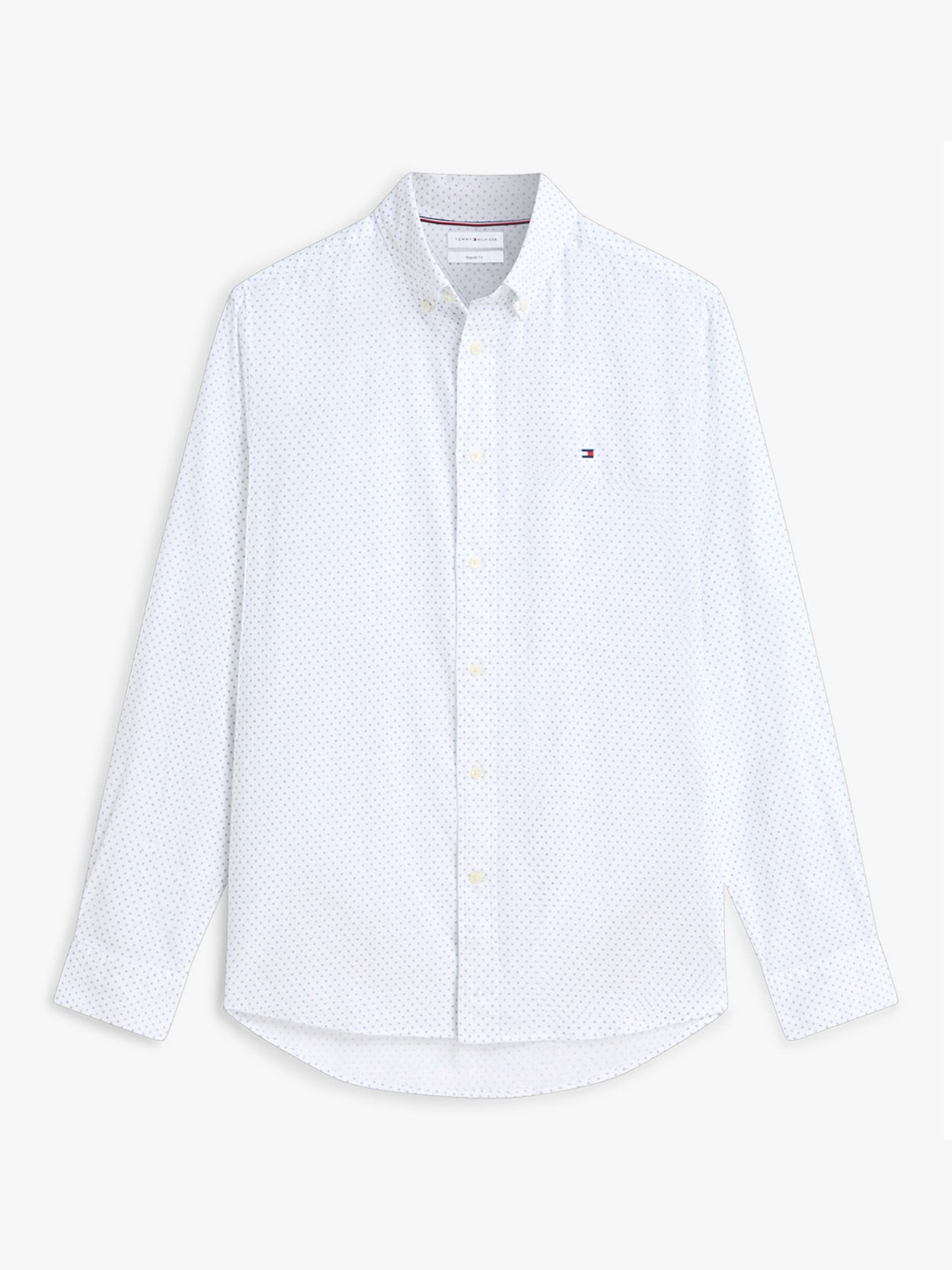 Camisa Regular Flex Popeline Mini Print