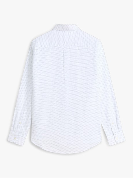 Camisa Regular Flex Popeline Mini Print