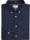 Camisa Regular Flex Popeline Mini Print