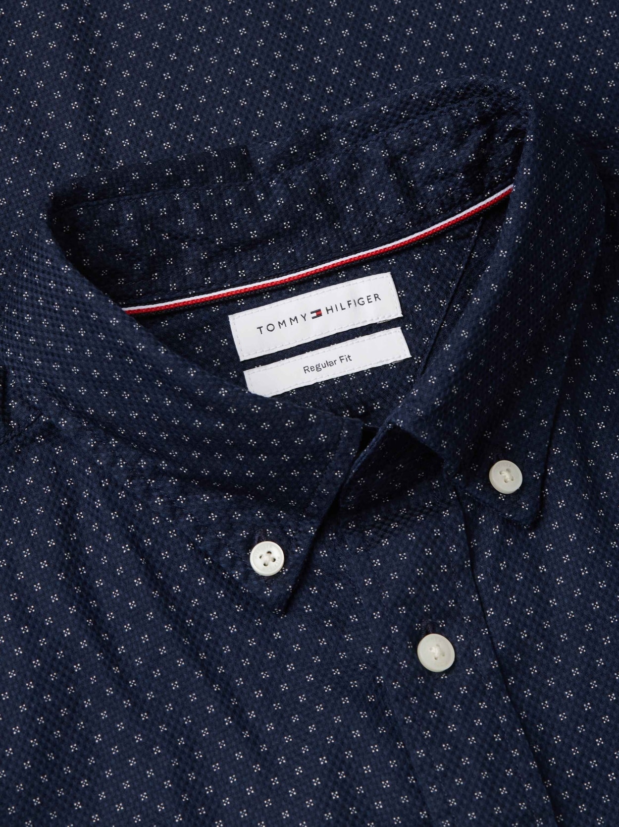 Camisa Regular Flex Popeline Mini Print