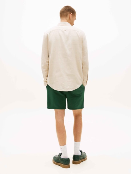 Camisa Regular Linho Mix