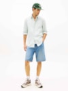 Camisa Regular Listrado Oxford