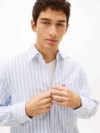 Camisa Regular Listrado Oxford