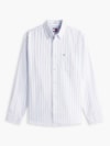 Camisa Regular Listrado Oxford