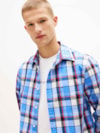 Camisa Regular Xadrez Popeline