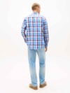 Camisa Regular Xadrez Popeline