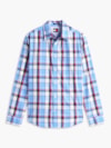 Camisa Regular Xadrez Popeline