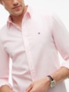 Camisa Th Flex em Dobby Slim Fit