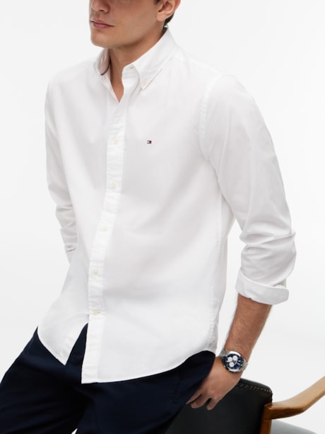 Camisa Th Flex Popeline Regular Fit