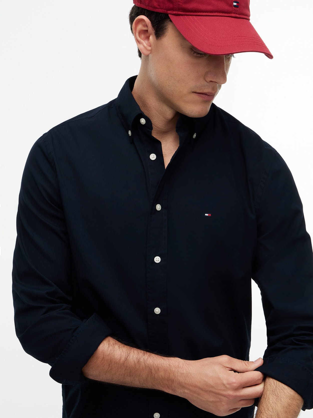 Camisa Th Flex Popeline Regular Fit