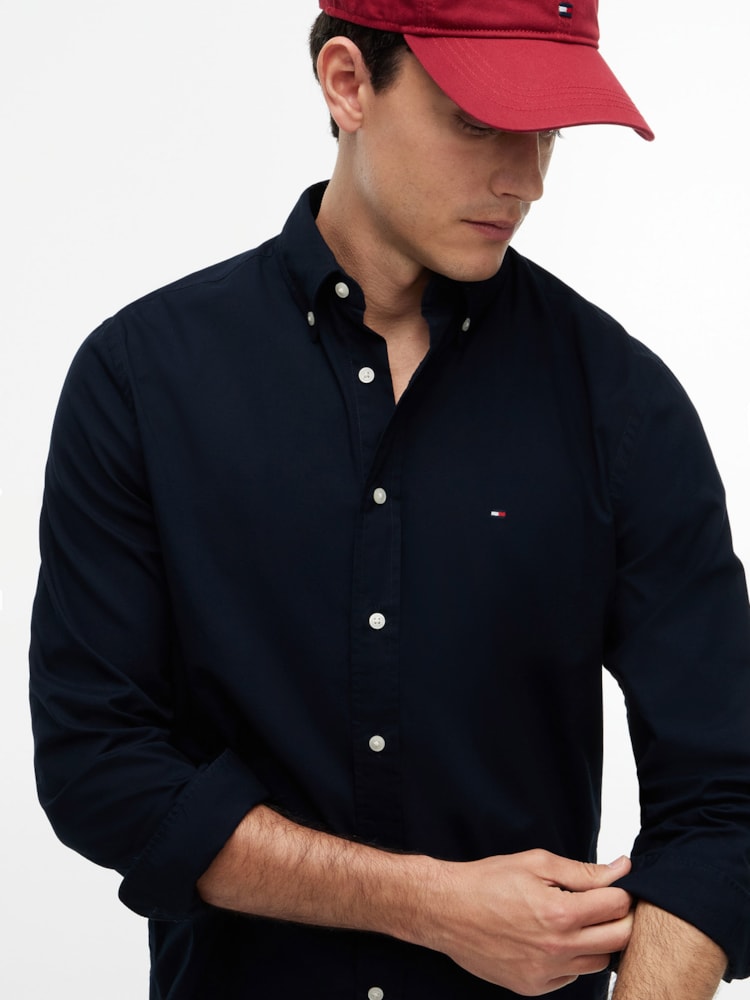 Camisa Th Flex Popeline Regular Fit
