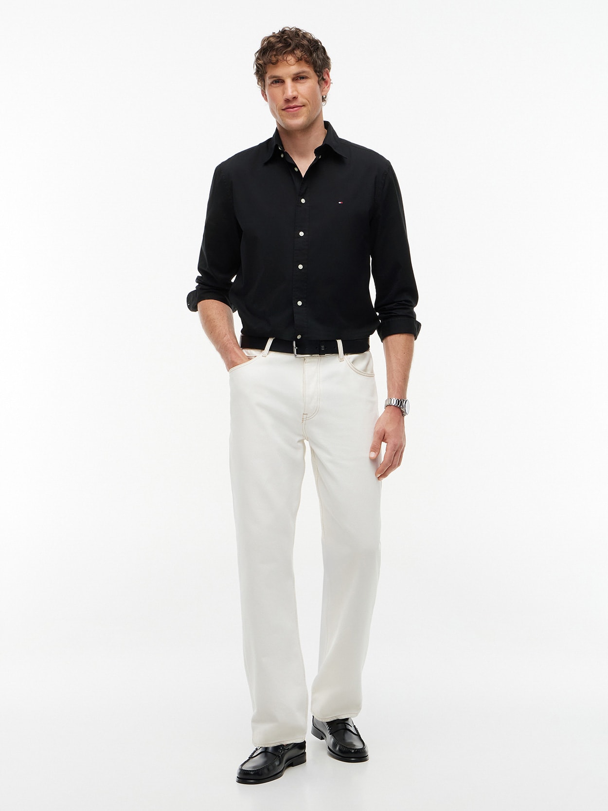 Camisa Th Flex Popeline Regular Fit