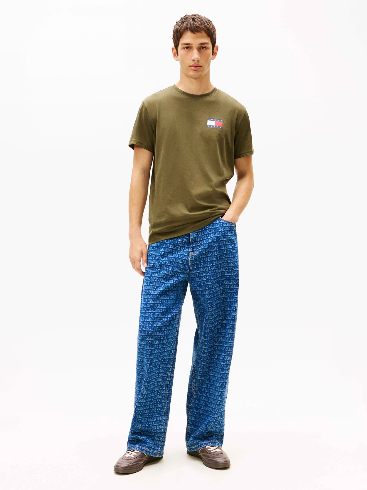 Camiseta Bandeira Clássica Tommy Jeans
