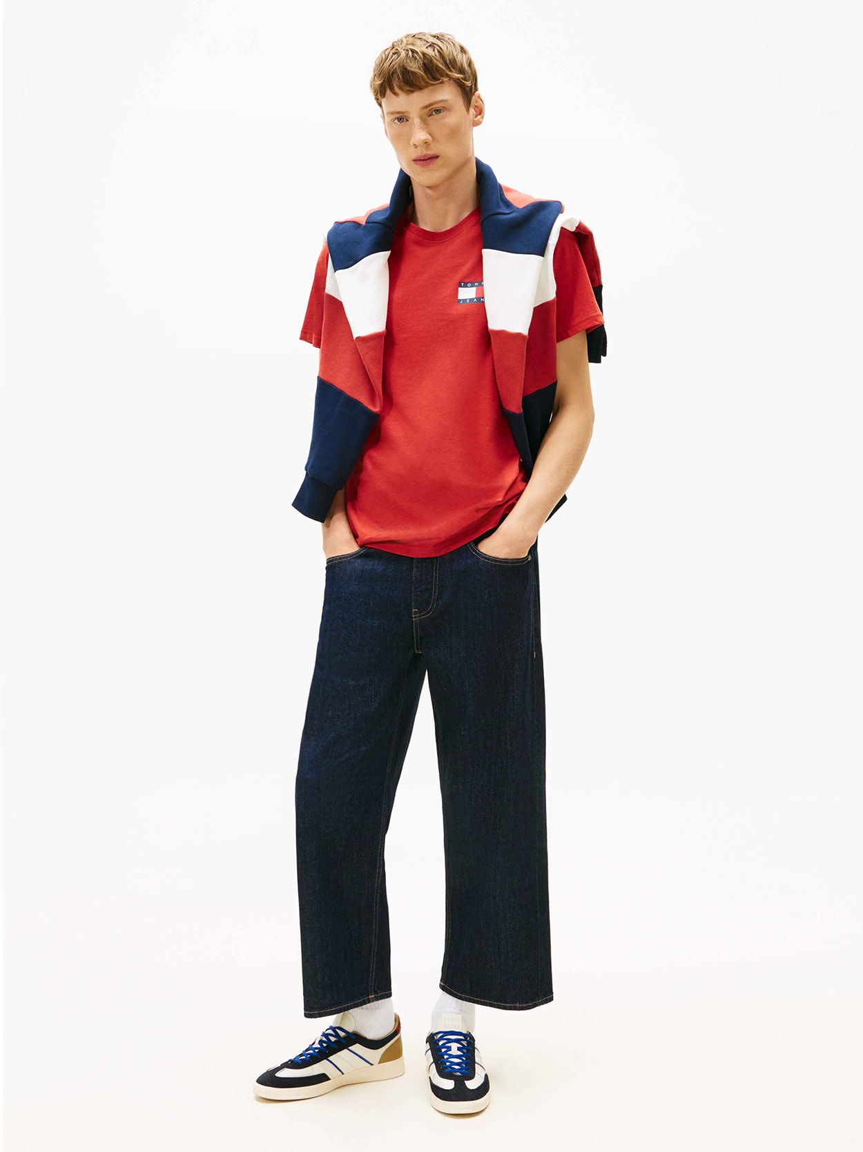 Camiseta Bandeira Clássica Tommy Jeans