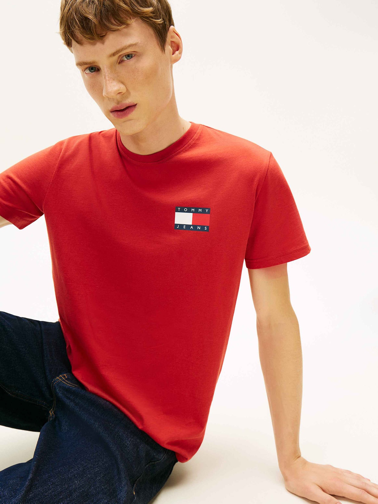 Camiseta Bandeira Clássica Tommy Jeans