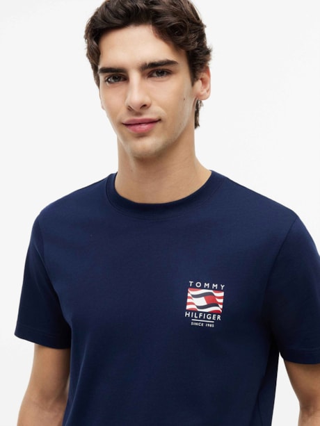 Camiseta Bandeira Ondulada
