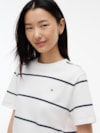 Camiseta Boxy em Malha Interlock