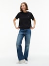 Camiseta Boxy em Malha Interlock