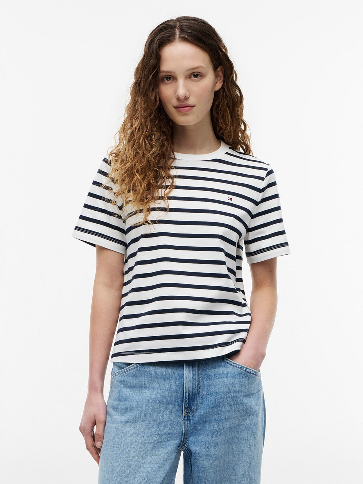 Camiseta Boxy Interlock