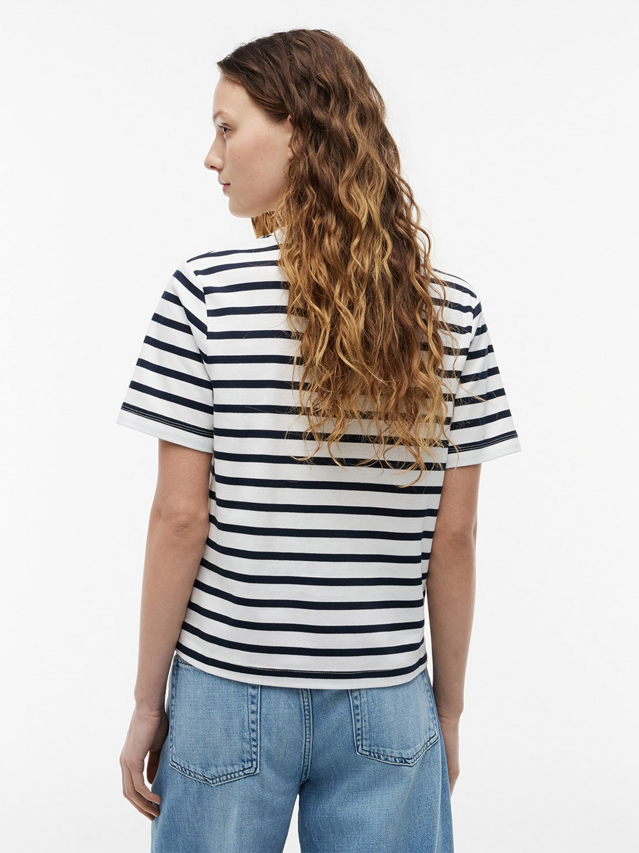 Camiseta Boxy Interlock