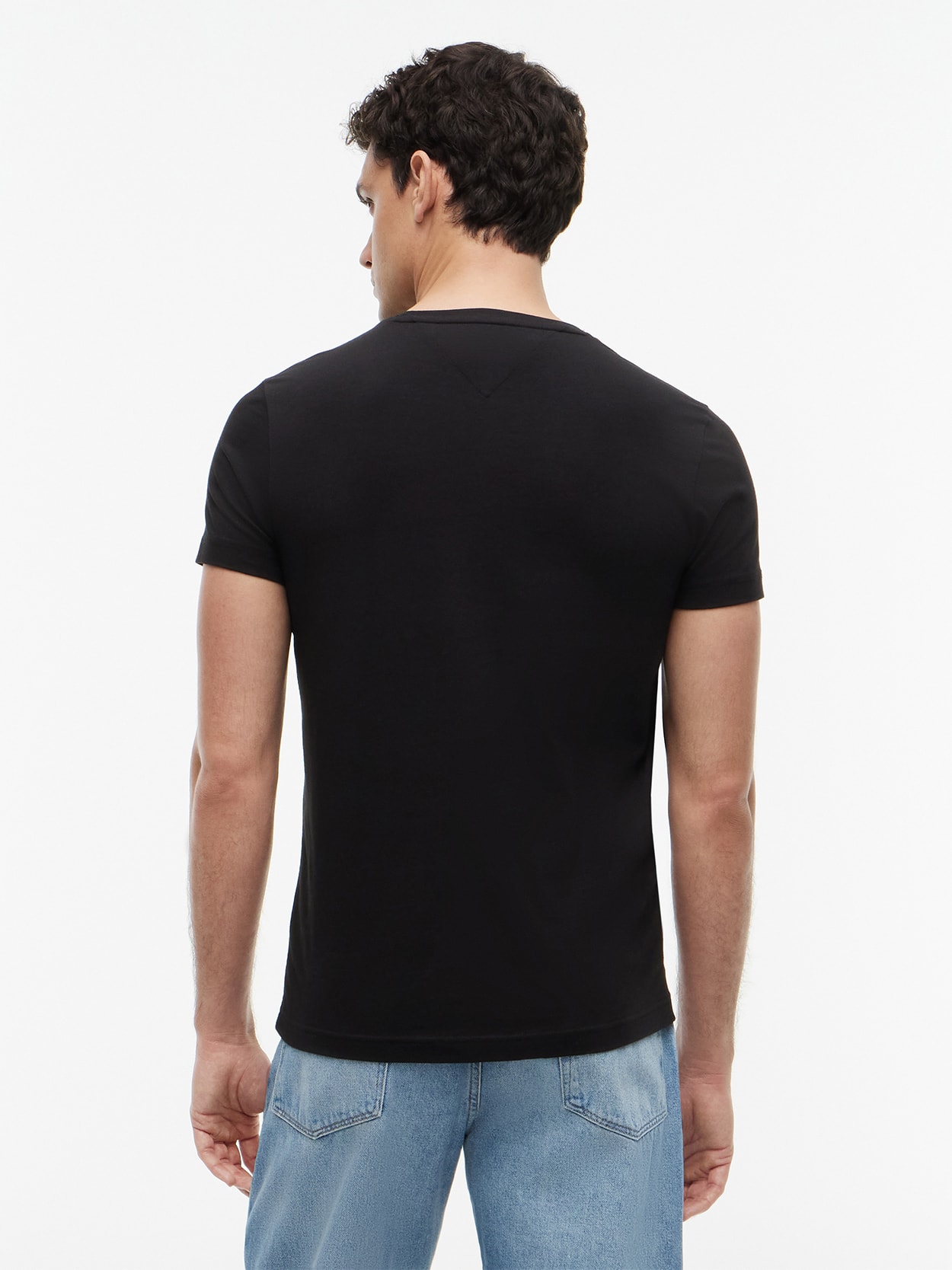Camiseta Clássica Gola C Slim