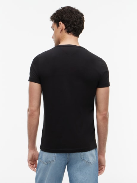 Camiseta Clássica Gola C Slim