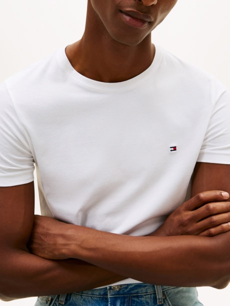 Camiseta Clássica Gola C Slim