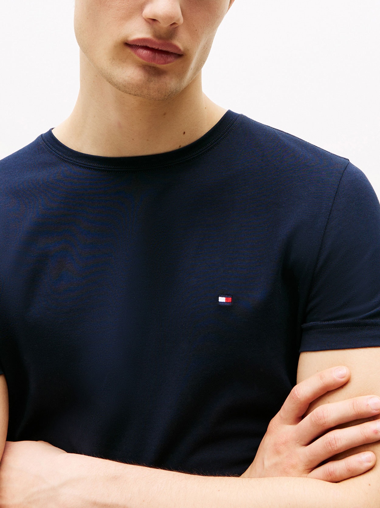Camiseta Clássica Gola C Slim