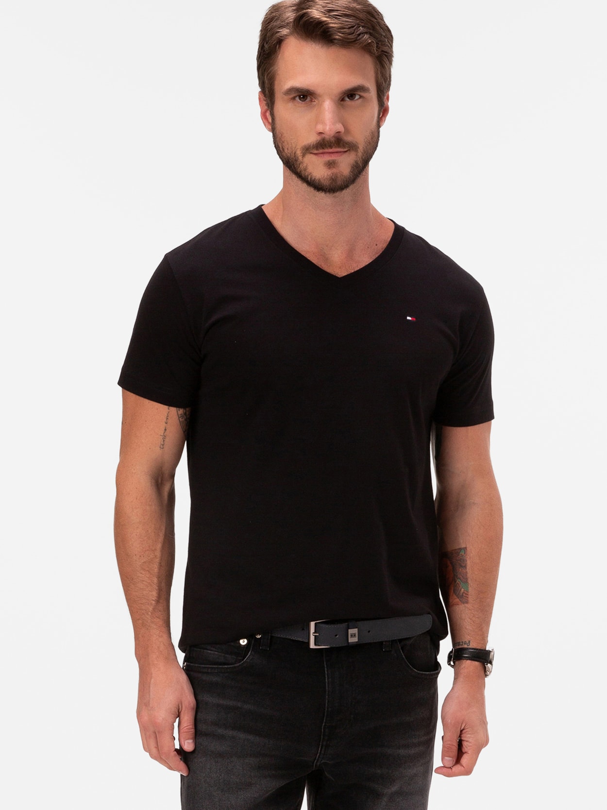 Camiseta Clássica Gola V