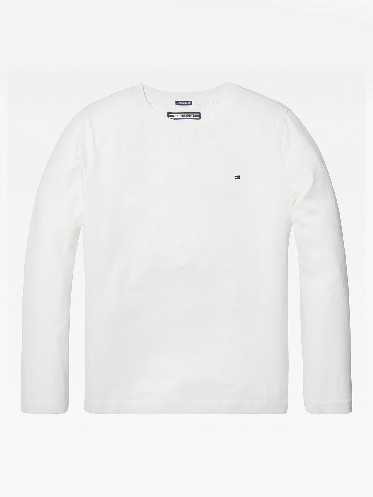 Camiseta Clássica Infantil Manga Longa Tommy Hilfiger