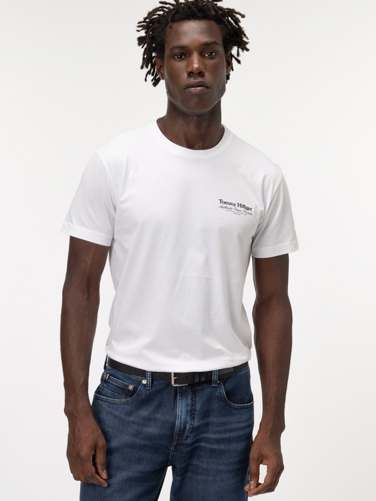 Camiseta com Logo no Peito e nas Costas