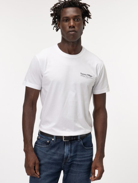 Camiseta com Logo no Peito e nas Costas