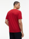 Camiseta de Malha com Bordado do Logotipo
