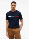 Camiseta de Malha com Bordado do Logotipo
