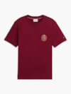 Camiseta em Algodão Fluido com Bolso e Brasão
