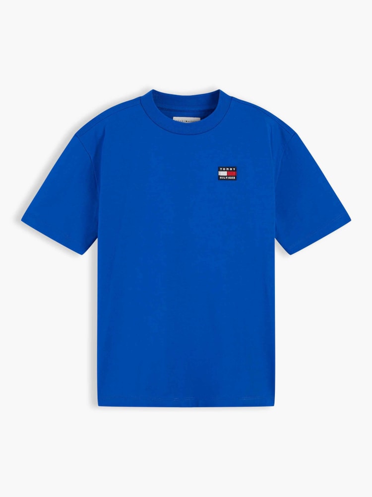 Camiseta Essential em Jersey com Logo Bandeira